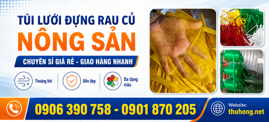 Túi Lưới Nhựa Đựng Rau Củ Siêu Thị Giá Sỉ – Giải Pháp Bao Bì Tối Ưu Cho Nông Sản