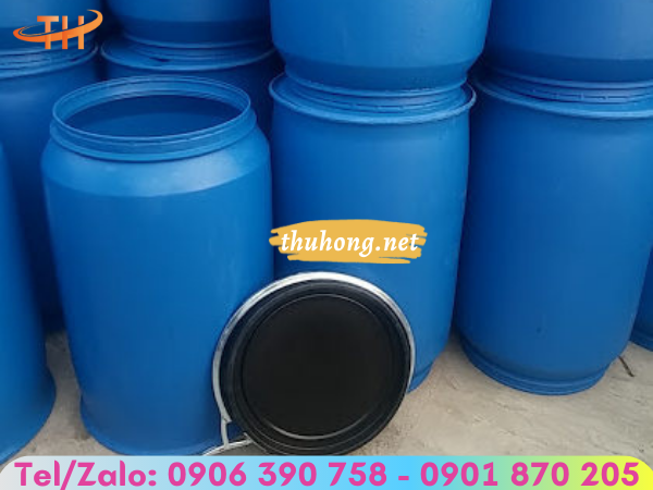 cấu tạo thùng phuy nhựa xanh