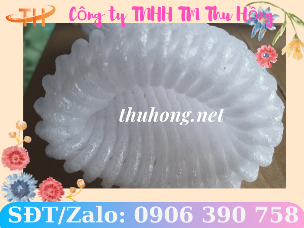 Lưới xốp bọc trái cây trắng