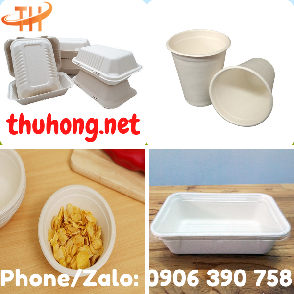 lợi ích của ly bã mía, chén bã mía, hộp bã mía, khay bã mía