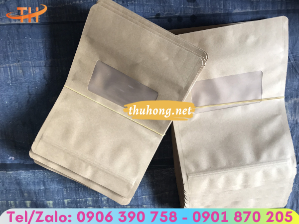 Túi giấy kraff cửa sổ mẫu mã đẹp