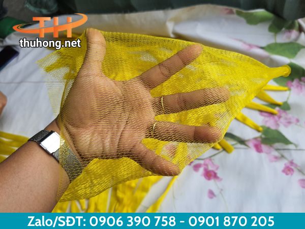 Túi lưới đựng trái cây co giãn tốt độ bền cao Túi lưới đựng trái cây co giãn tốt độ bền cao