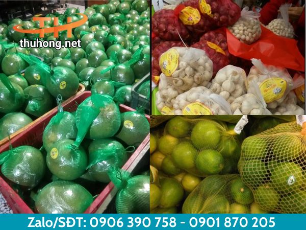 Túi lưới nhựa được sử dụng rỗng rãi trong đời sống Túi lưới nhựa được sử dụng rỗng rãi trong đời sống