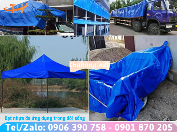 Bạt nhựa đa ứng dụng trong đời sống