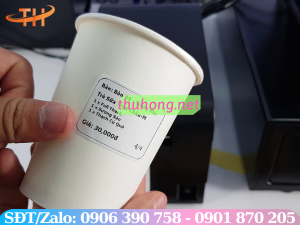 Giấy decal nhiệt in tem nhãn