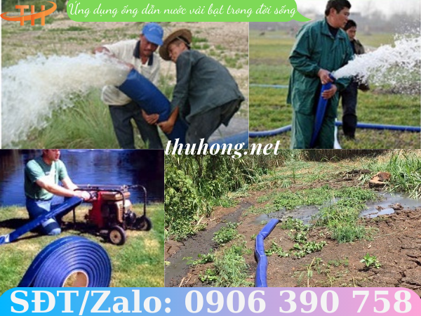 Ứng dụng của ống vải bạt cốt dù