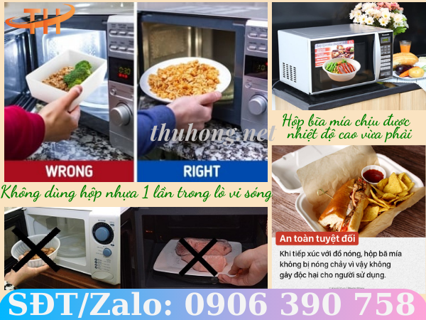 Ưu điểm của hộp bã mía so với hộp nhựa