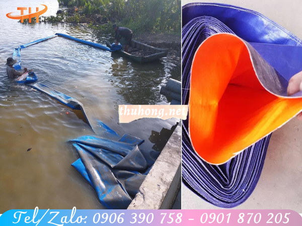 công dụng ống vải bạt phẳng mềm