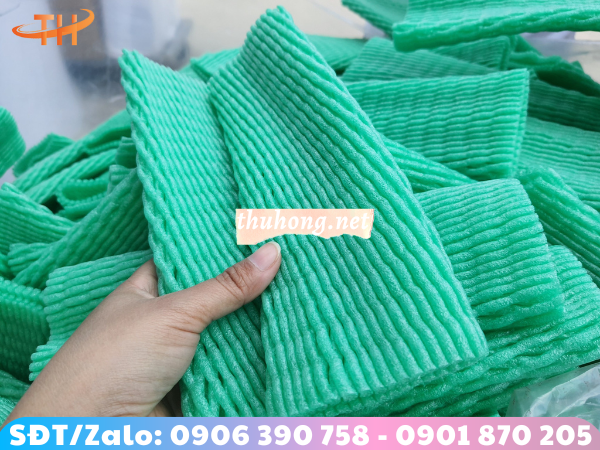 Lưới xốp màu xanh 25cm