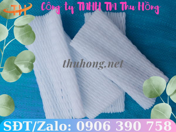 Lưới xốp bọc ổi màu trắng 19cm