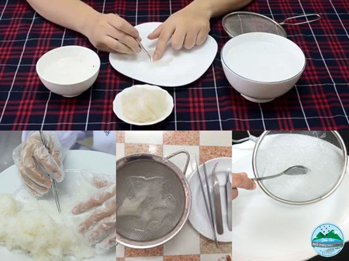 cách làm sạch tổ yến bằng dầu ăn cách làm sạch tổ yến bằng dầu ăn