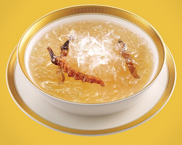 Chưng tổ yến với đông trùng hạ thảo Chưng tổ yến với đông trùng hạ thảo