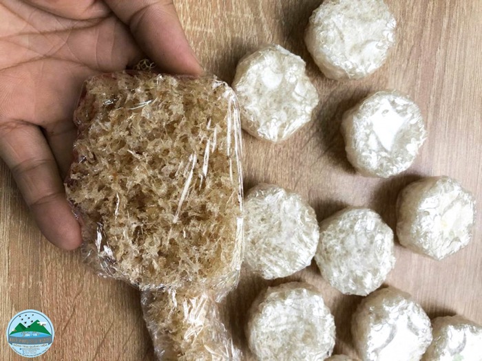 Phân biệt yến vụn thật giả Phân biệt yến vụn thật giả