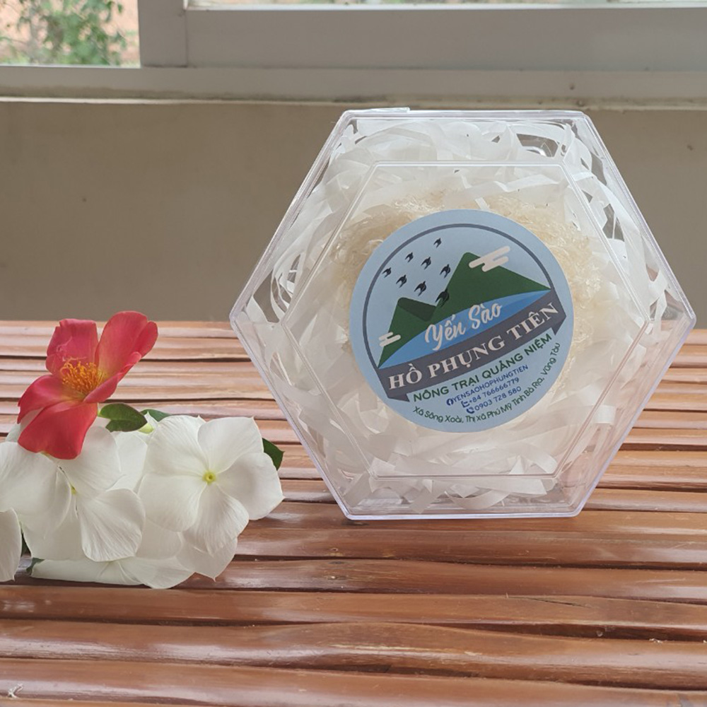 Yến sào sạch 10g Hồ Phụng Tiên xử lý theo quy trình, vừa đảm bảo vệ sinh tuyệt đối, vừa giữ nguyên được lượng dưỡng chất Yến sào sạch 10g Hồ Phụng Tiên xử lý theo quy trình, vừa đảm bảo vệ sinh tuyệt đối, vừa giữ nguyên được lượng dưỡng chất