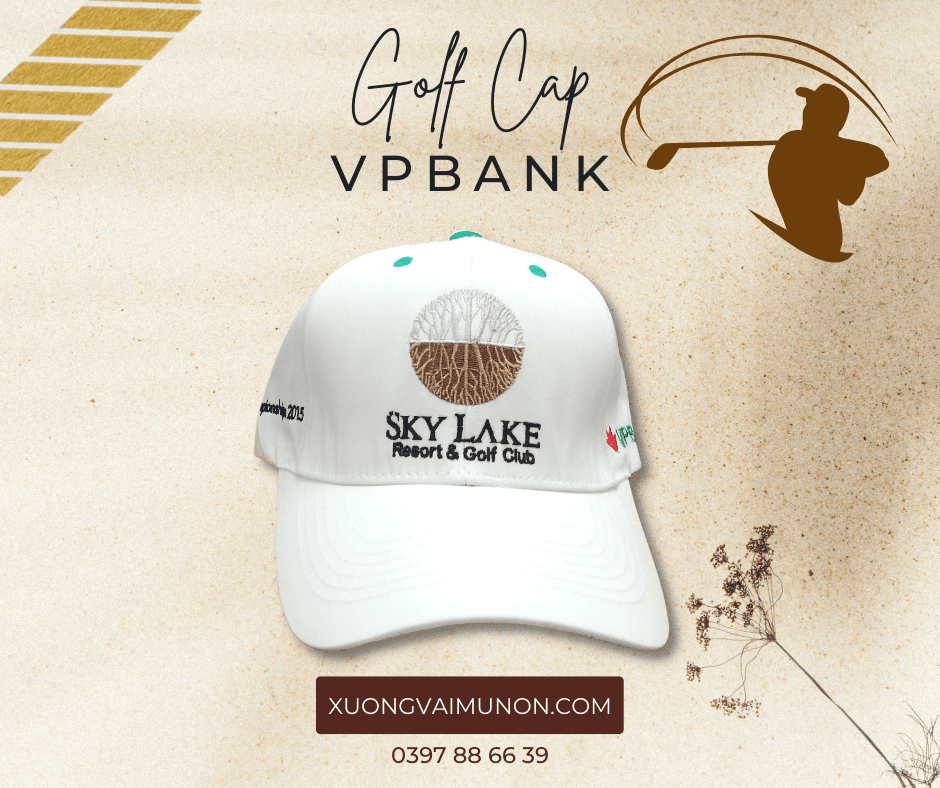 Nón Sân Golf Sky Lake VPBANK Nón Sân Golf Sky Lake VPBANK