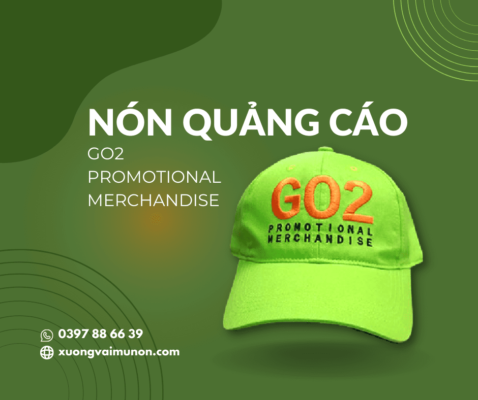 Nón quảng cáo GO2 Nón quảng cáo GO2