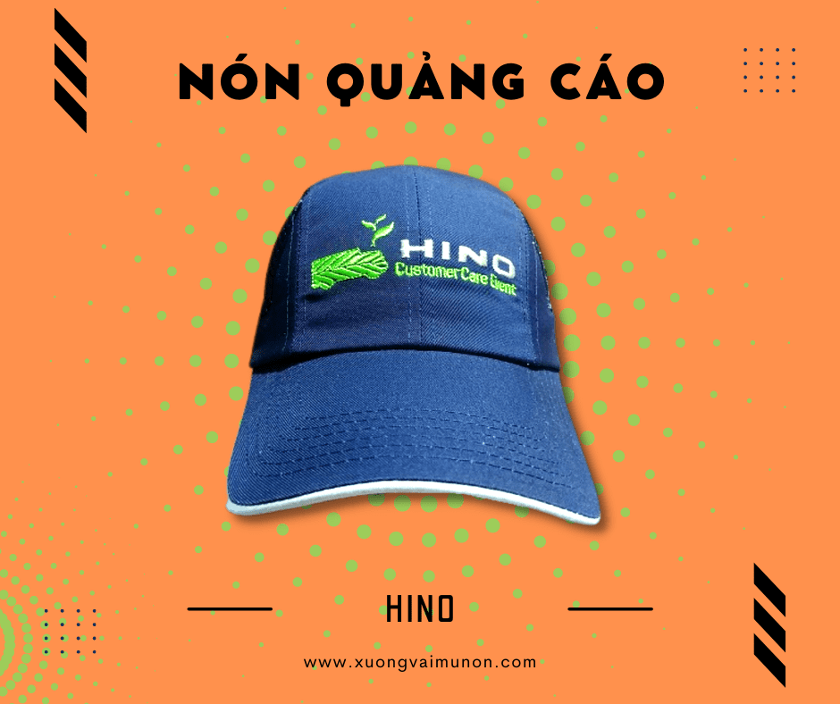 Nón quảng cáo công ty HINO Nón quảng cáo công ty HINO