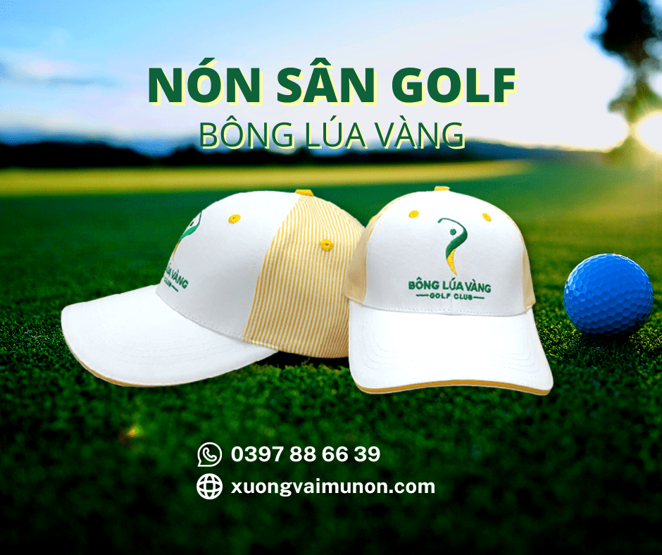 Nón thể thao - Bông Lúa Vàng Golf Club Nón thể thao - Bông Lúa Vàng Golf Club