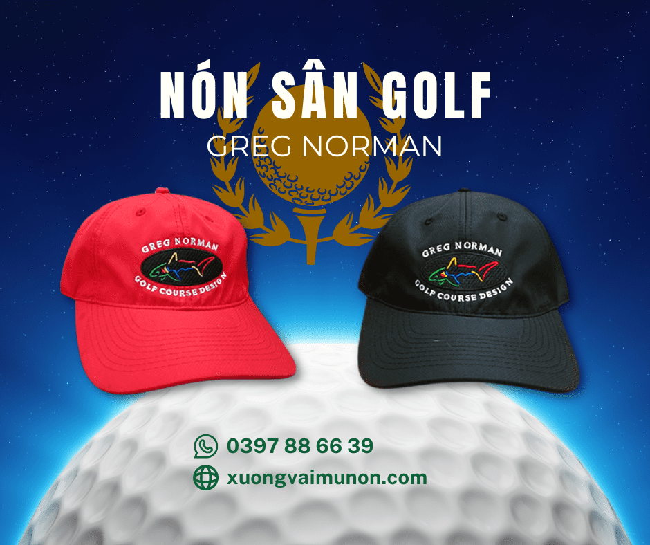 Nón thể thao Công ty thiết kế Golf Greg Norman Nón thể thao Công ty thiết kế Golf Greg Norman