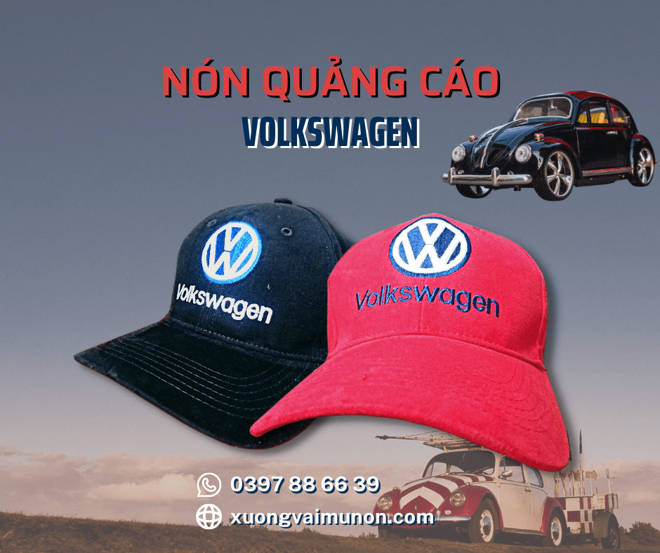 Nón quảng cáo Volkswagen Nón quảng cáo Volkswagen