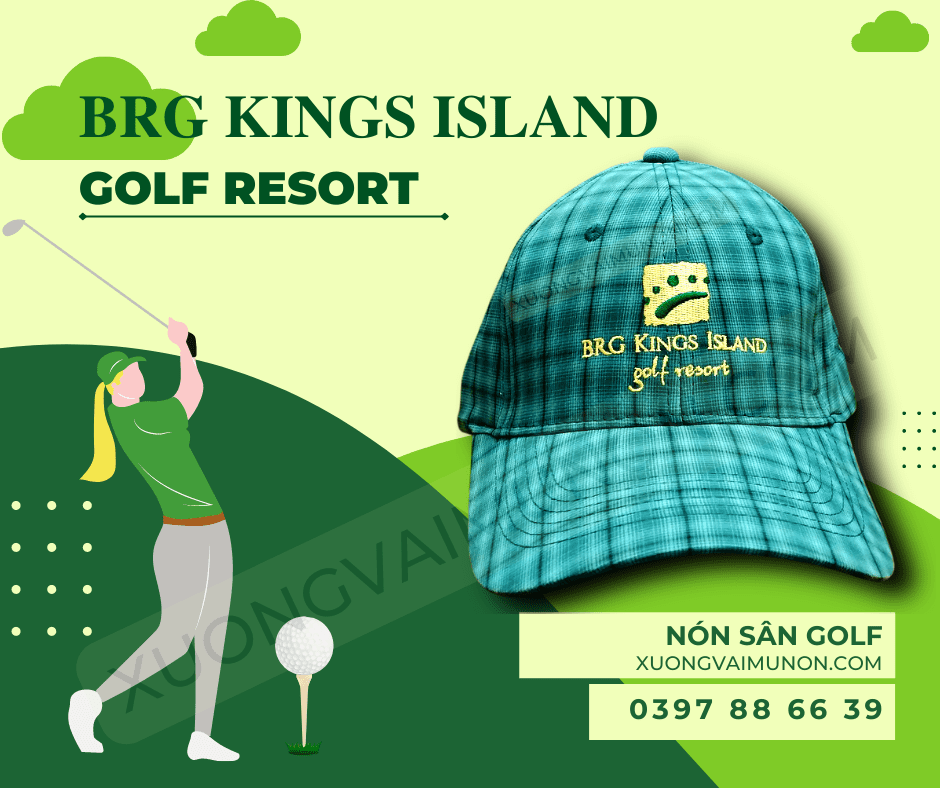 Nón thể thao BRG Kings Island Golf Resort Nón thể thao BRG Kings Island Golf Resort