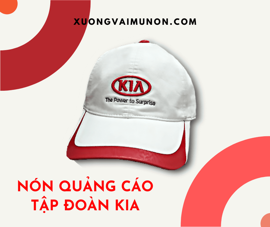 Nón quảng cáo Tập Đoàn KIA Nón quảng cáo Tập Đoàn KIA