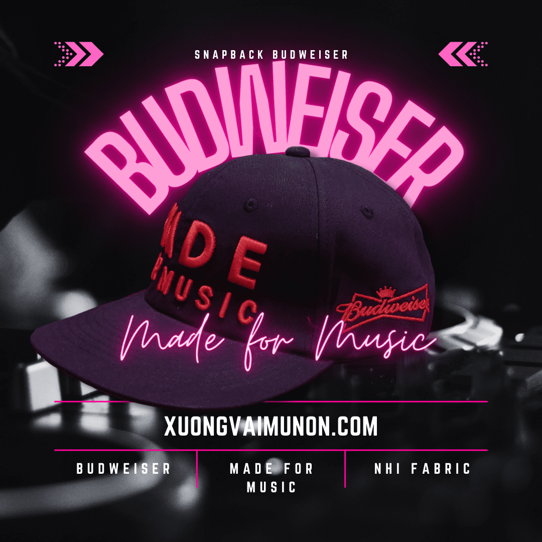 Nón kết quảng cáo Bia Budweiser Nón kết quảng cáo Bia Budweiser