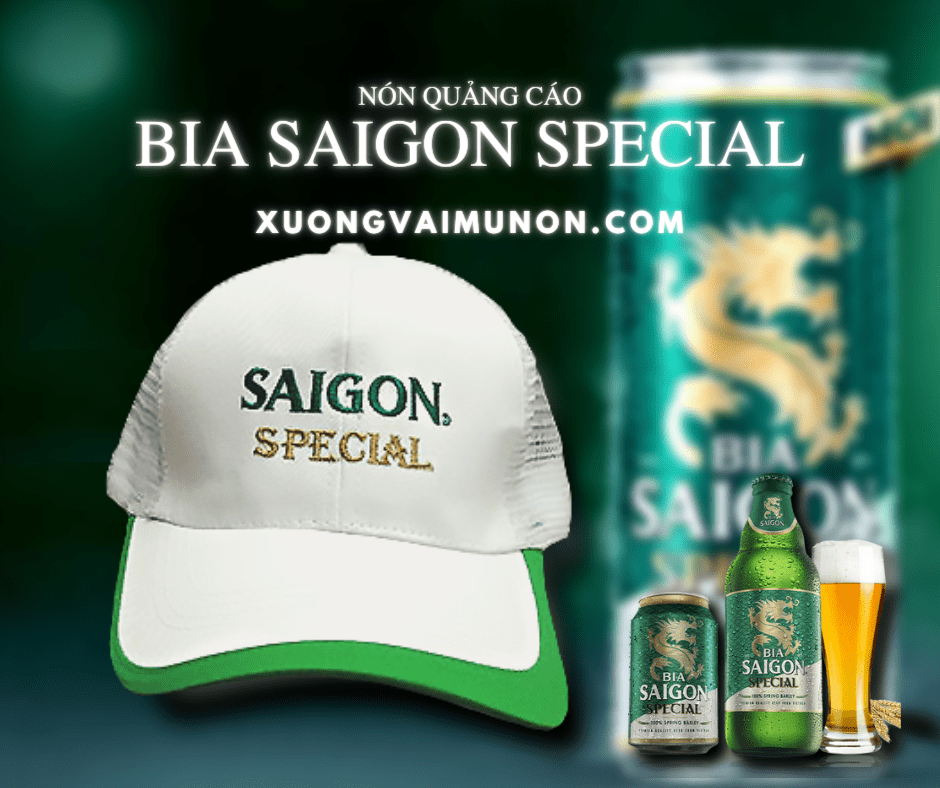 Nón quảng cáo Bia Saigon Special Nón quảng cáo Bia Saigon Special
