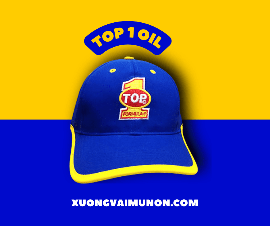 Nón quảng cáo TOP 1 OIL Nón quảng cáo TOP 1 OIL