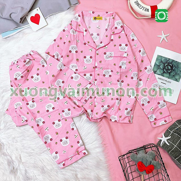 Đồ bộ vải Kate Thái Đồ bộ vải Kate Thái