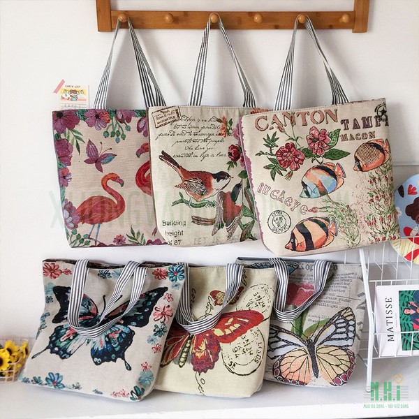 In bao lô túi xách bằng In chuyển nhiệt In bao lô túi xách bằng In chuyển nhiệt