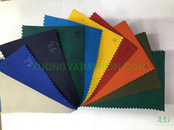 Màu sắc vải Kaki 65/35 Màu sắc vải Kaki 65/35