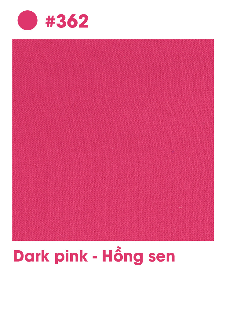 Vải Kaki Samsung #362 - Hồng sen (Dark Pink)