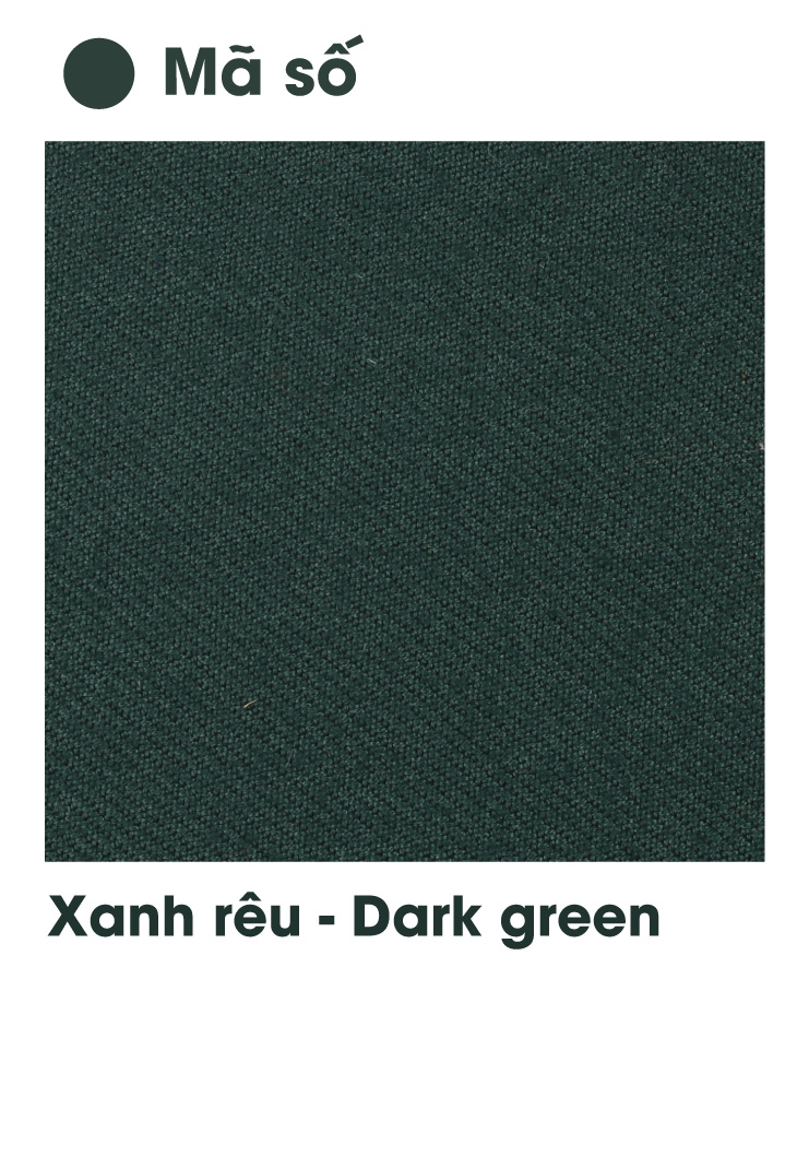 Vải Kaki Samsung #330 - Xanh rêu (Dark Green)