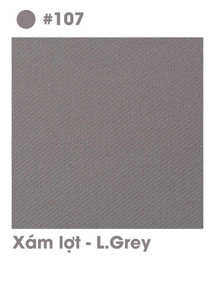 Vải Kaki Samsung #107 - Xám lợt (Grey)