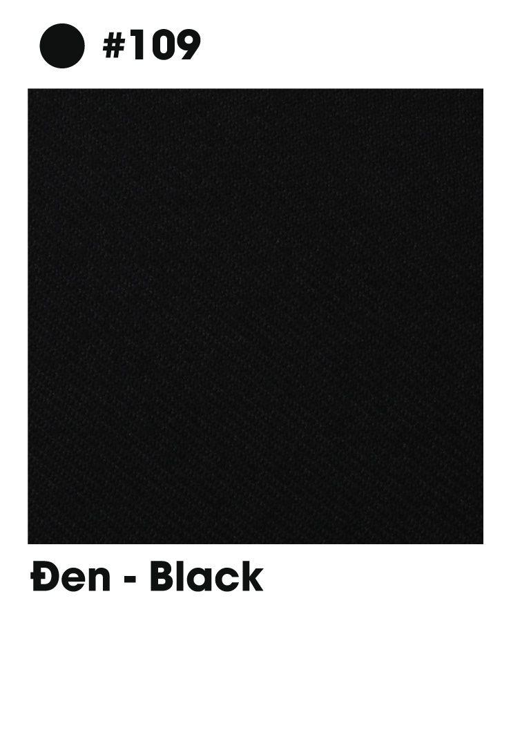 Vải Kaki Samsung #109 - Đen (Black)