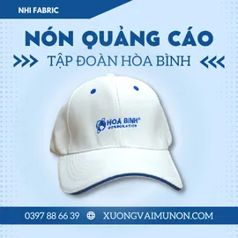 Nón quảng cáo Tập Đoàn Hòa Bình