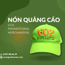 Nón quảng cáo GO2