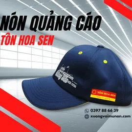 Nón quảng cáo Tôn Hoa Sen