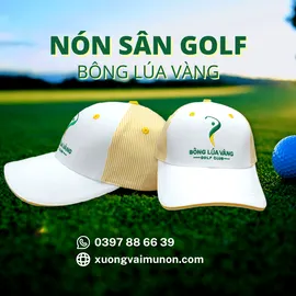 Nón thể thao - Bông Lúa Vàng Golf Club