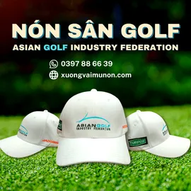 Nón quảng cáo Asian Golf