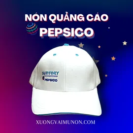 Nón quảng cáo Suntory Pepsico