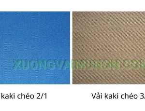 Vải Kaki 2721 và Vải Kaki 2723 | Xưởng Vải Mũ Nón NHI Fabric