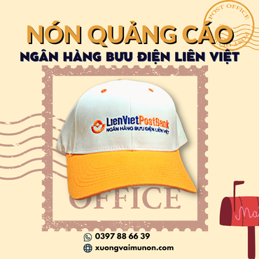 Nón quảng cáo - Ngân Hàng Bưu Điện Liên Việt