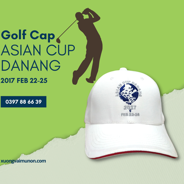 Nón sân Golf ASIA CUP Đà Nẵng 2017