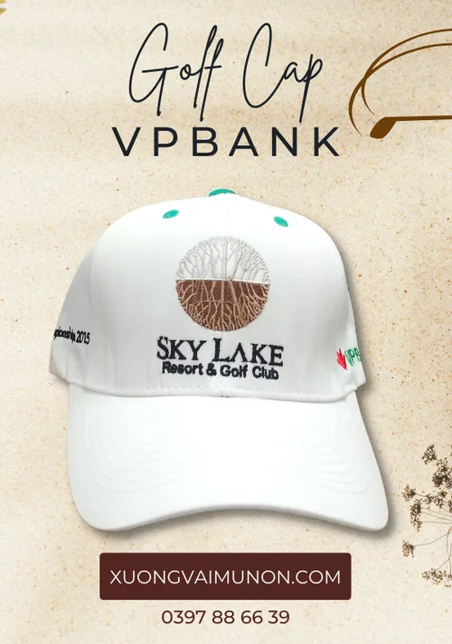 Nón Sân Golf Sky Lake VPBANK