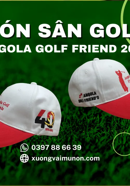 Nón quảng cáo ANGOLA GOLF FRIENDS 2015