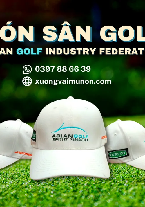 Nón quảng cáo Asian Golf