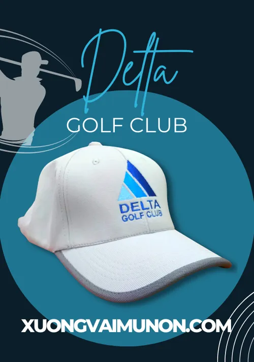 Nón sân Golf - Delta Golf Club