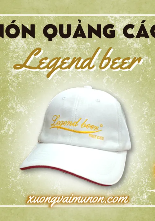 Nón quảng cáo Legend Beer